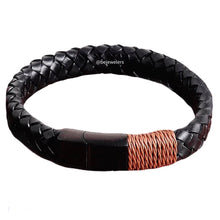 Cargar imagen en el visor de la galería, Simple Black Cord Brown - Joyería be