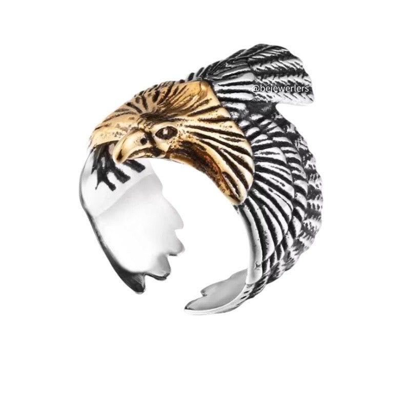 Eagle Liberty White-Gold - Joyería be