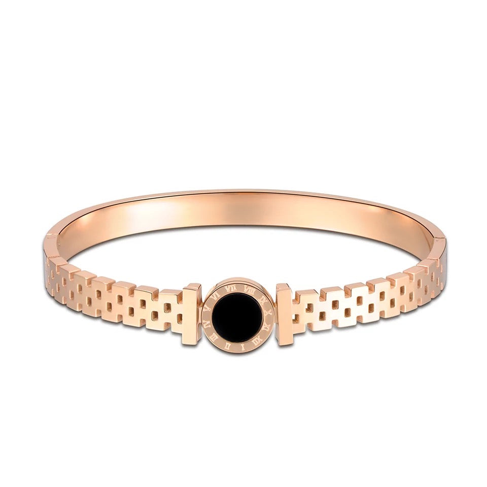 Brazalete Rose Circular Romano - Joyería be